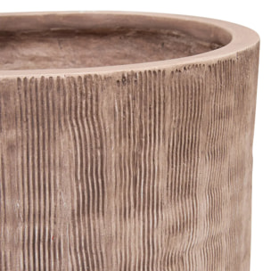 Cache-pot Romia marron 30x30cm