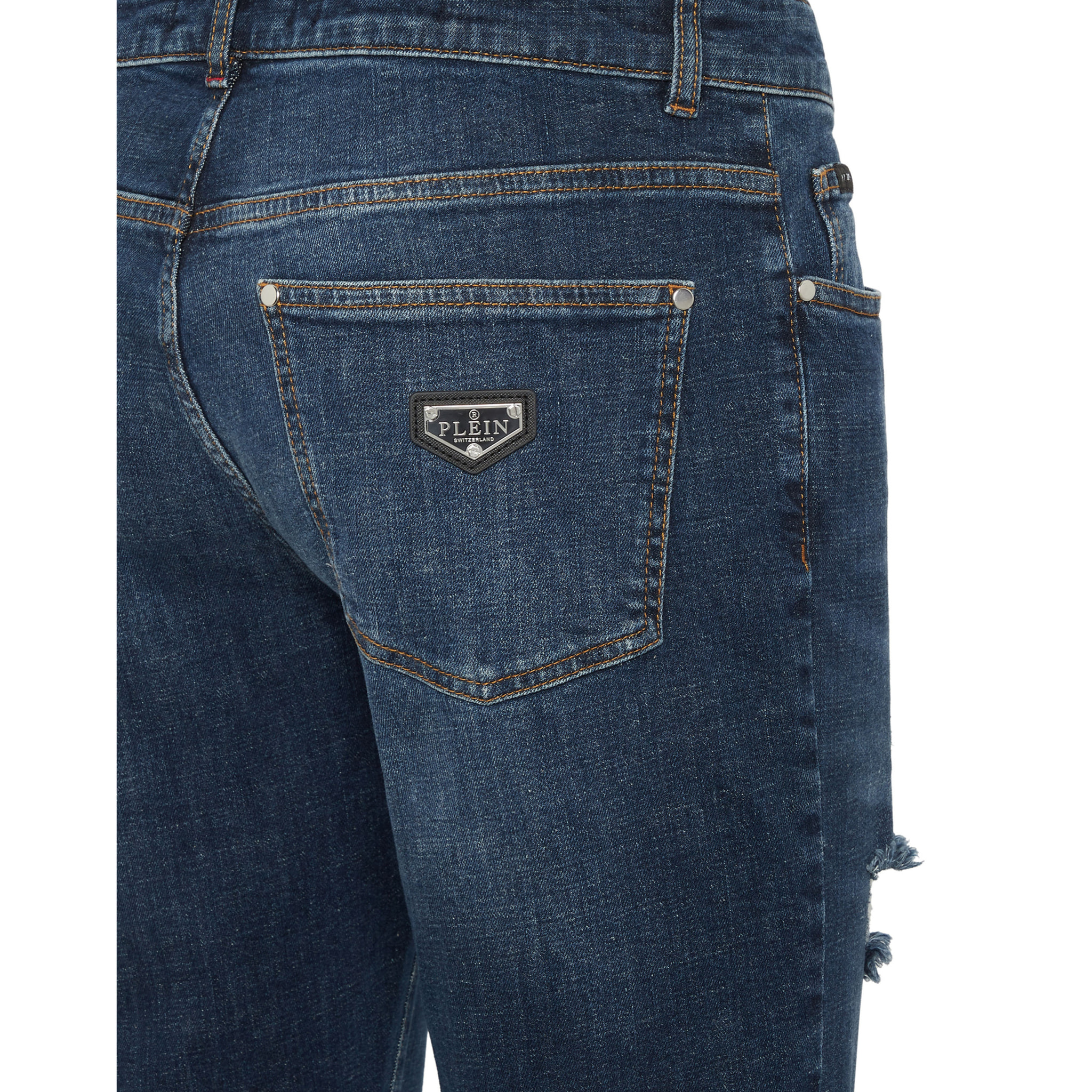 PHILIPP PLEIN Jeans Taglio super dritto