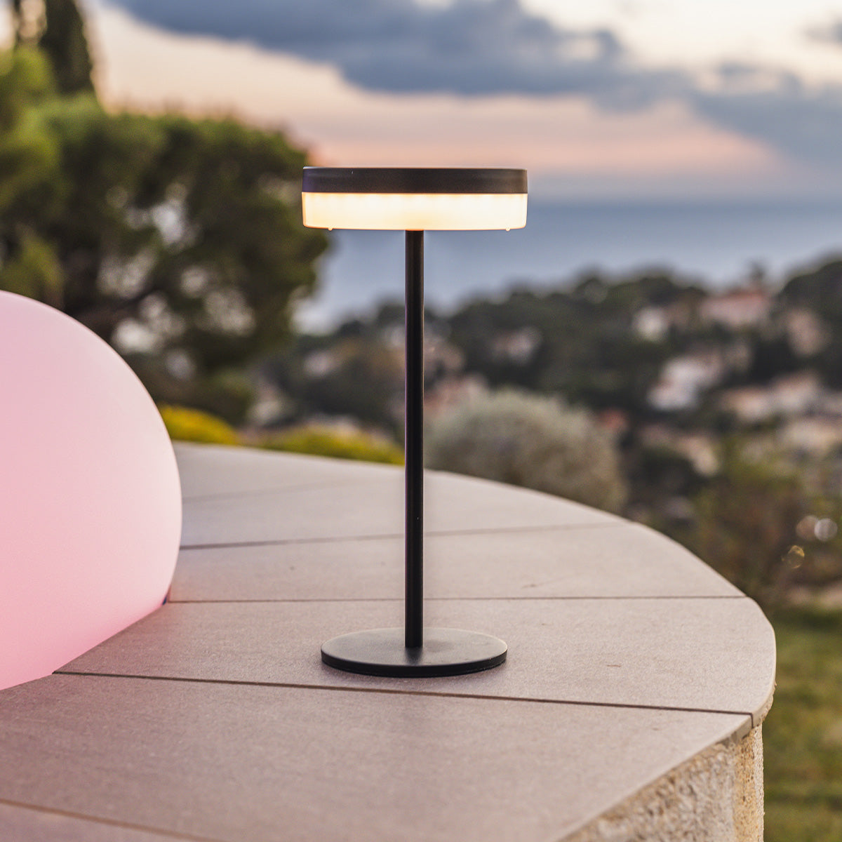 Lampe de table solaire VIVIA MINI H27CM