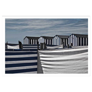 Poster deco toiles de plage Affiche seule