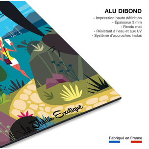 Tableau  jardin exotique d' eze Tableau alu Dibond