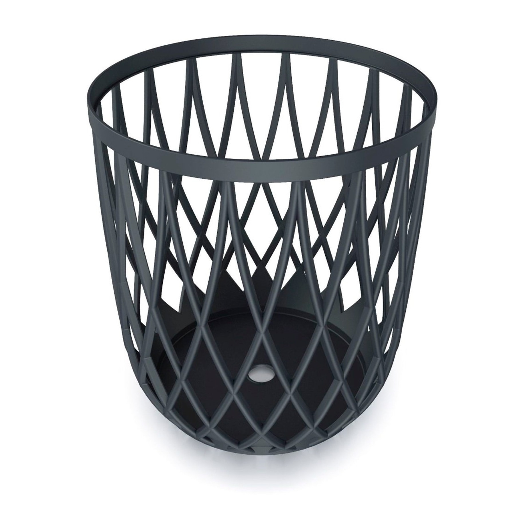 Cesta multifuncional 35l prosperplast uniqubo de plastico en color antracita 39 (largo) x 39 (ancho) x 40 (alto) cm