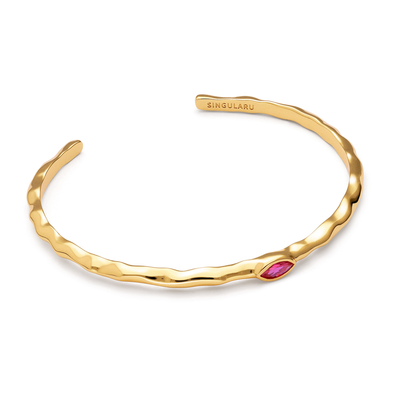 Brazalete Alma Rosé Baño Oro