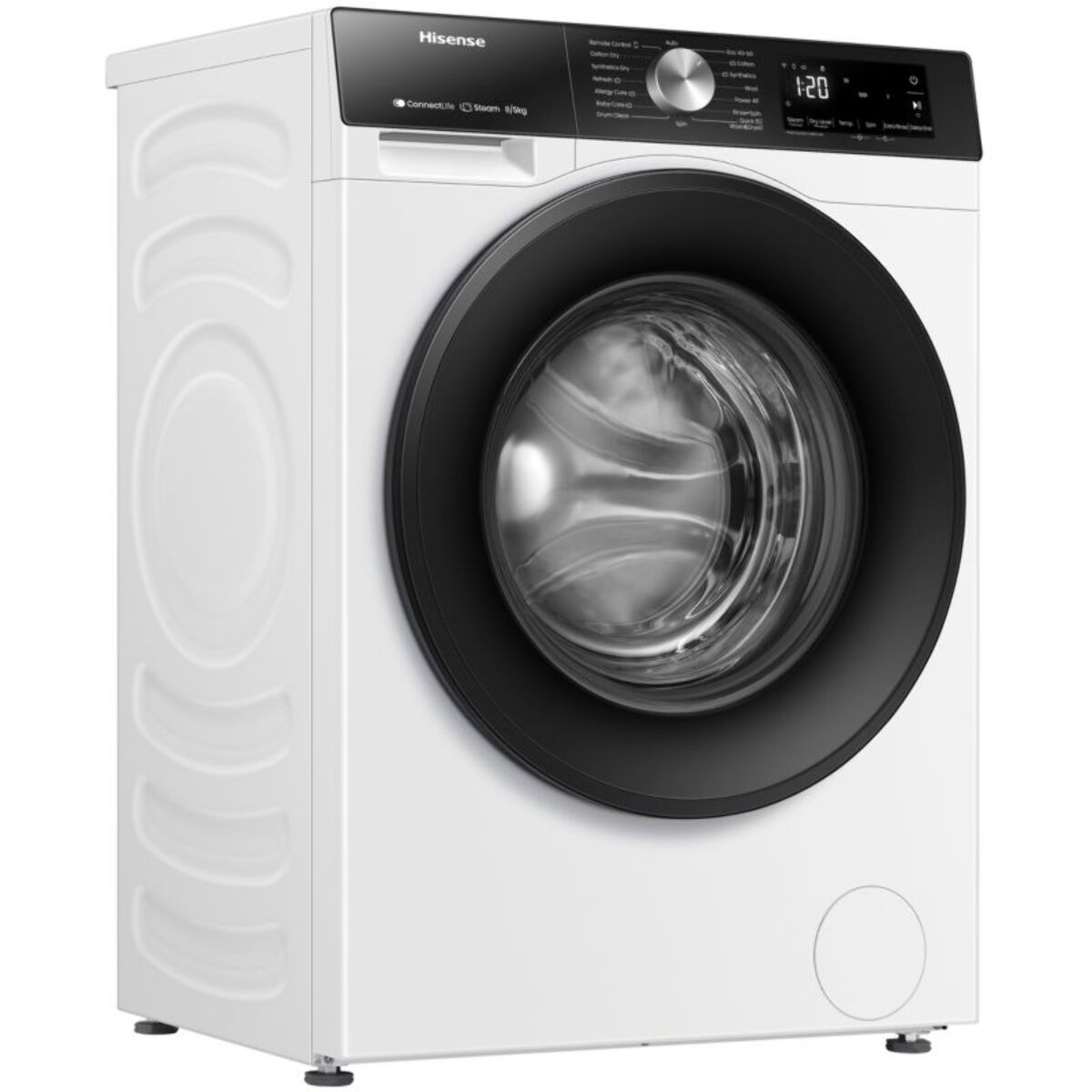 Lave linge séchant hublot HISENSE WD3S8043BW3 PureJetWash