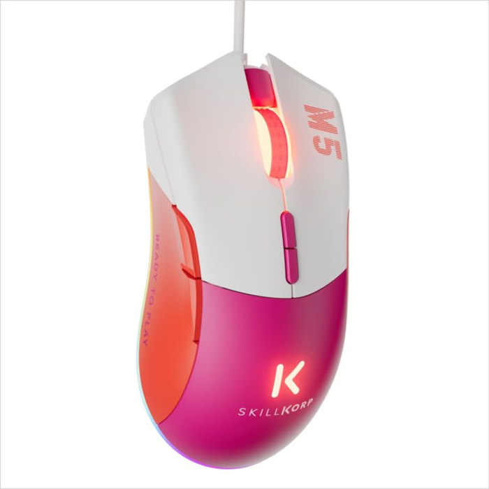 Souris Gamer Filaire SKILLKORP M5 ECO MAGENTA Access