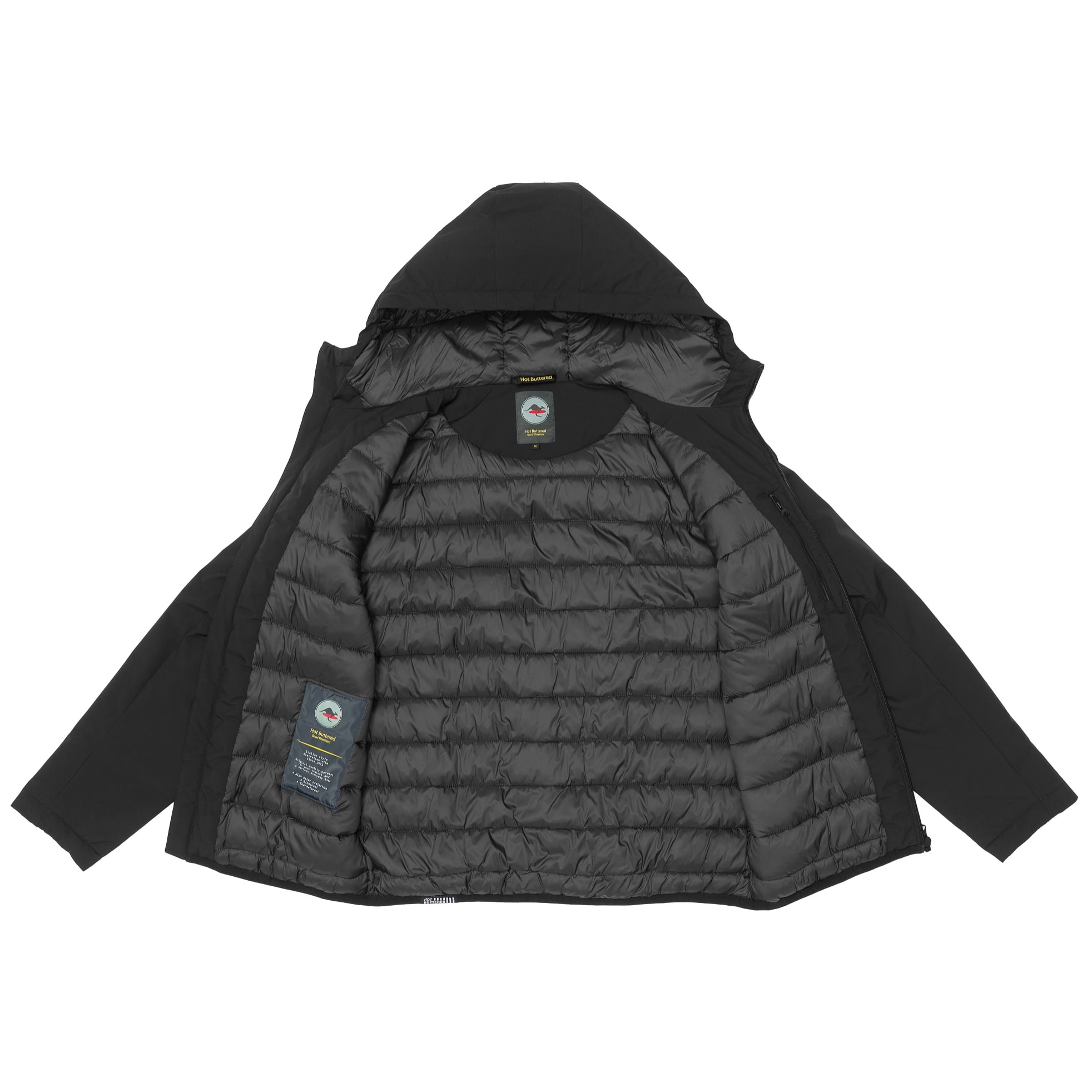 Chaqueta Hot Buttered térmica impermeable Havelok negra