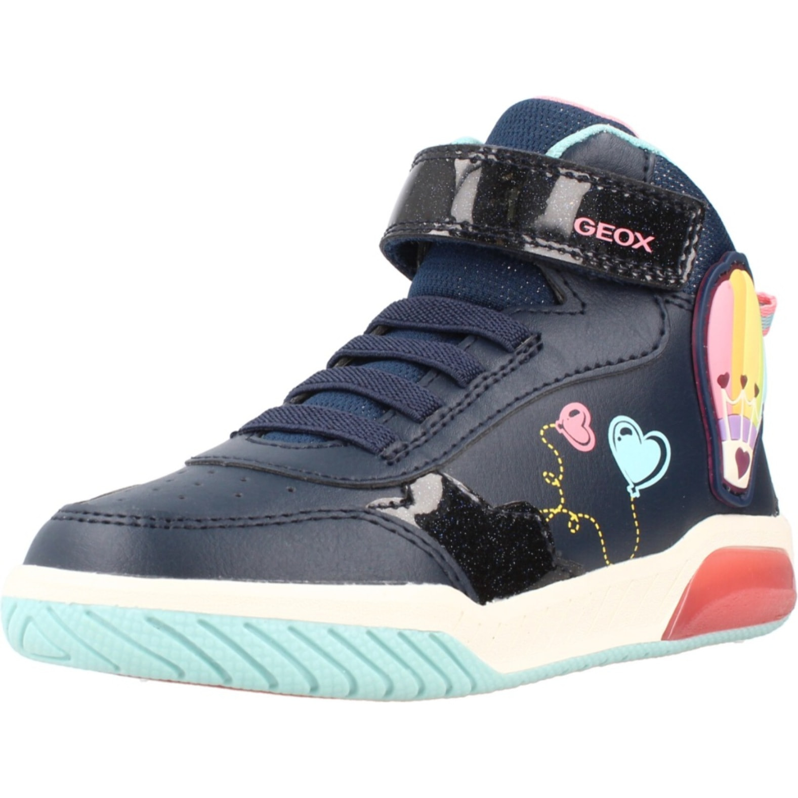 Zapatillas Niña de la marca GEOX  modelo J INEK GIRL AZUL