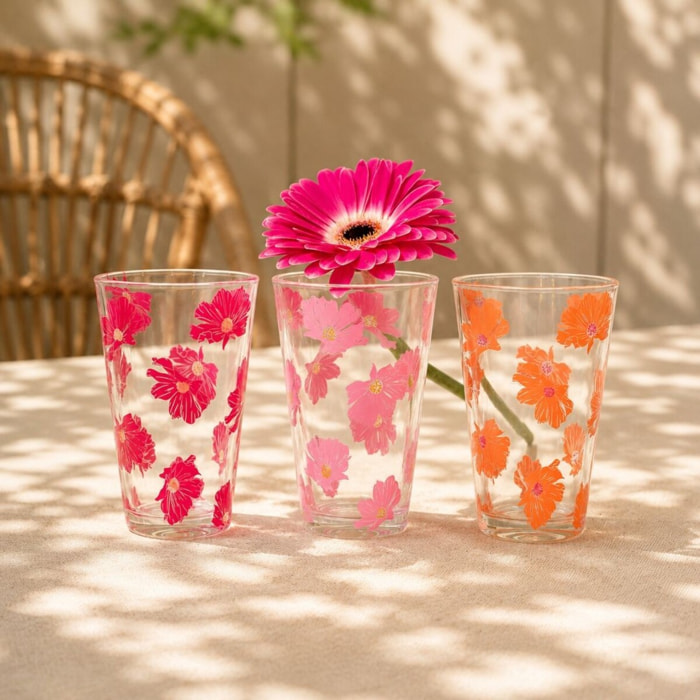 Set de 6 verres, OPHELIA