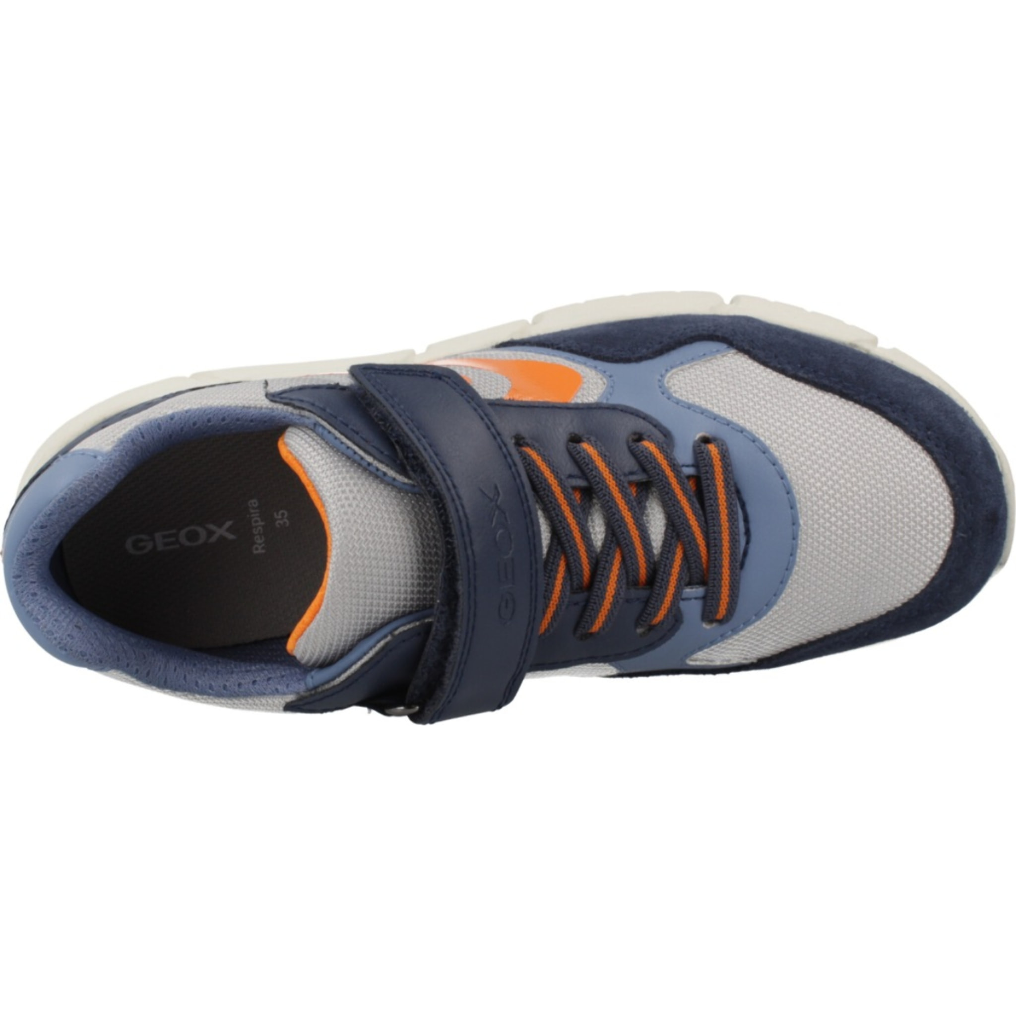 Zapatillas Niño de la marca GEOX  modelo J FLEXYPER BOY AZUL