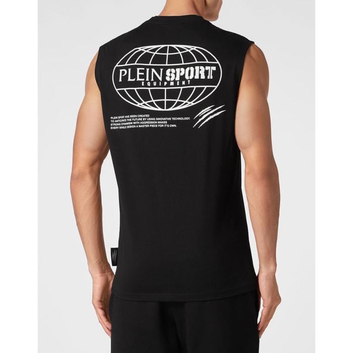 PLEIN SPORT Tank Top MULTILOGO