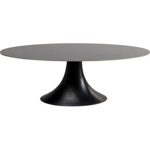 Ensemble de jardin Grande Possibilita table 220cm et 6 chaises grises Kare Design
