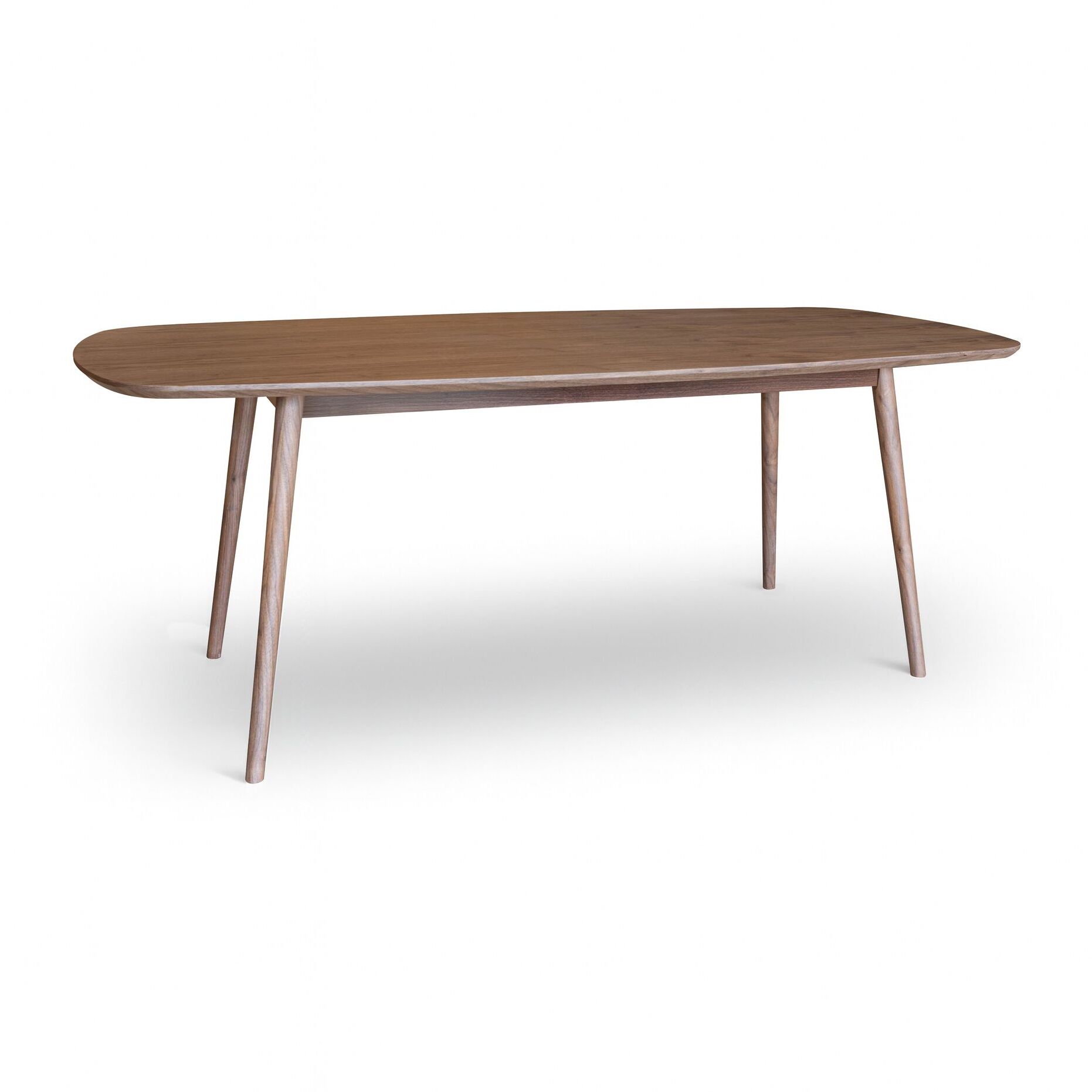 Table rectangulaire en bois foncé 200cm CALLAO