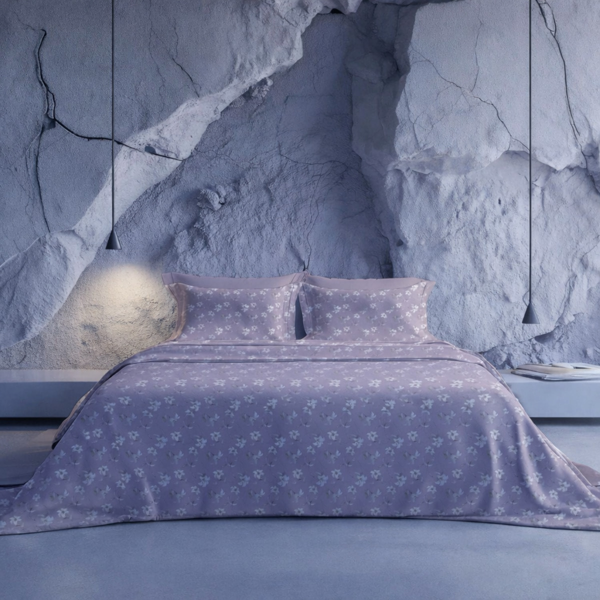 COTTON CLUB Completo Letto Elda in Percalle