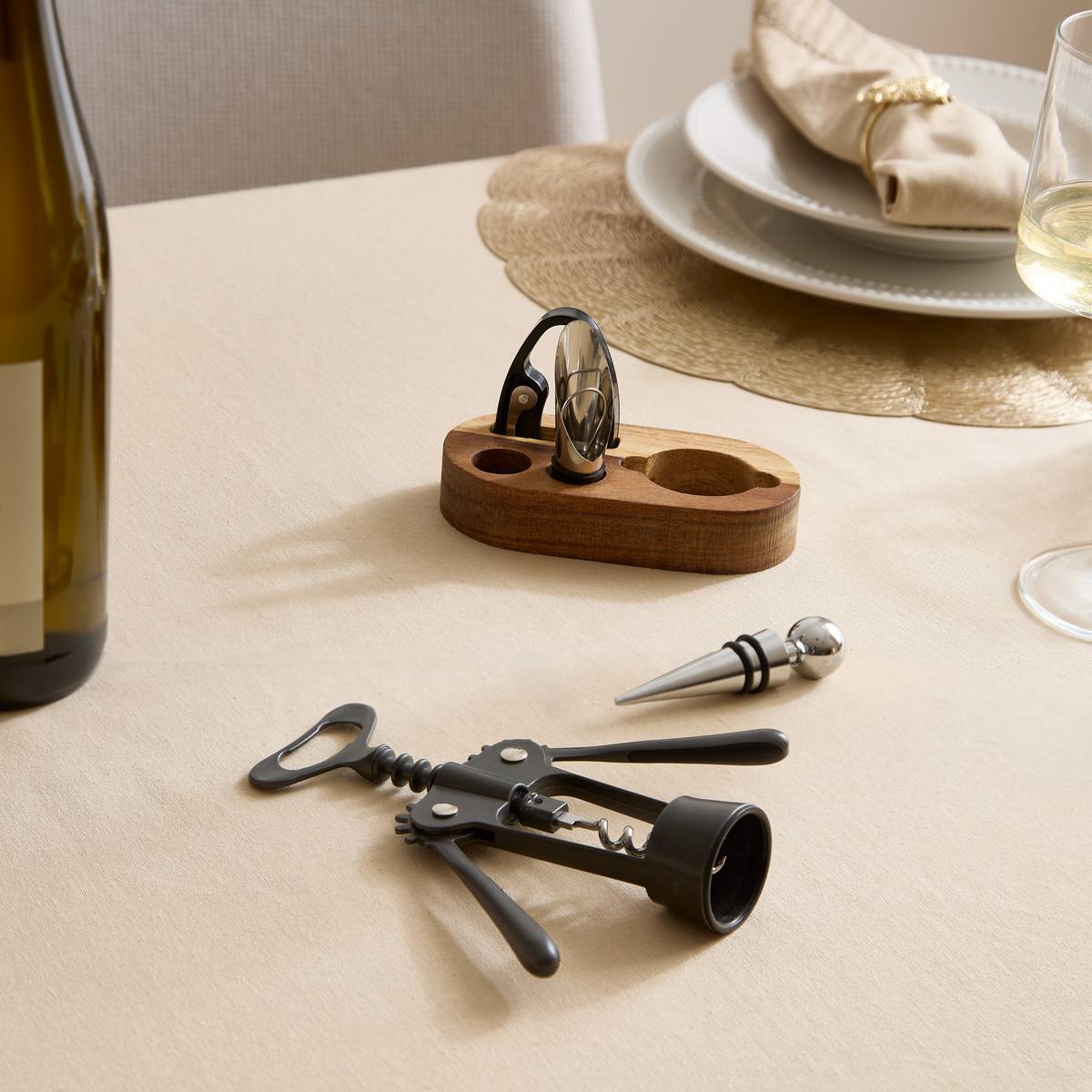 Coffret sommelier Jules 7x13cm argent