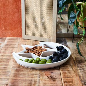 Plat De Presentation Nuit Etoilee D25.5cm