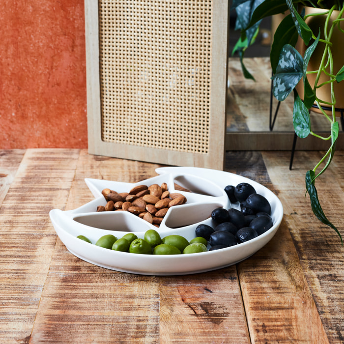 Plat De Presentation Nuit Etoilee D25.5cm