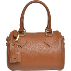 Borsa a mano Anna Luchini Cammello