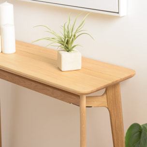 SYA - Console 100x35cm en chêne massif