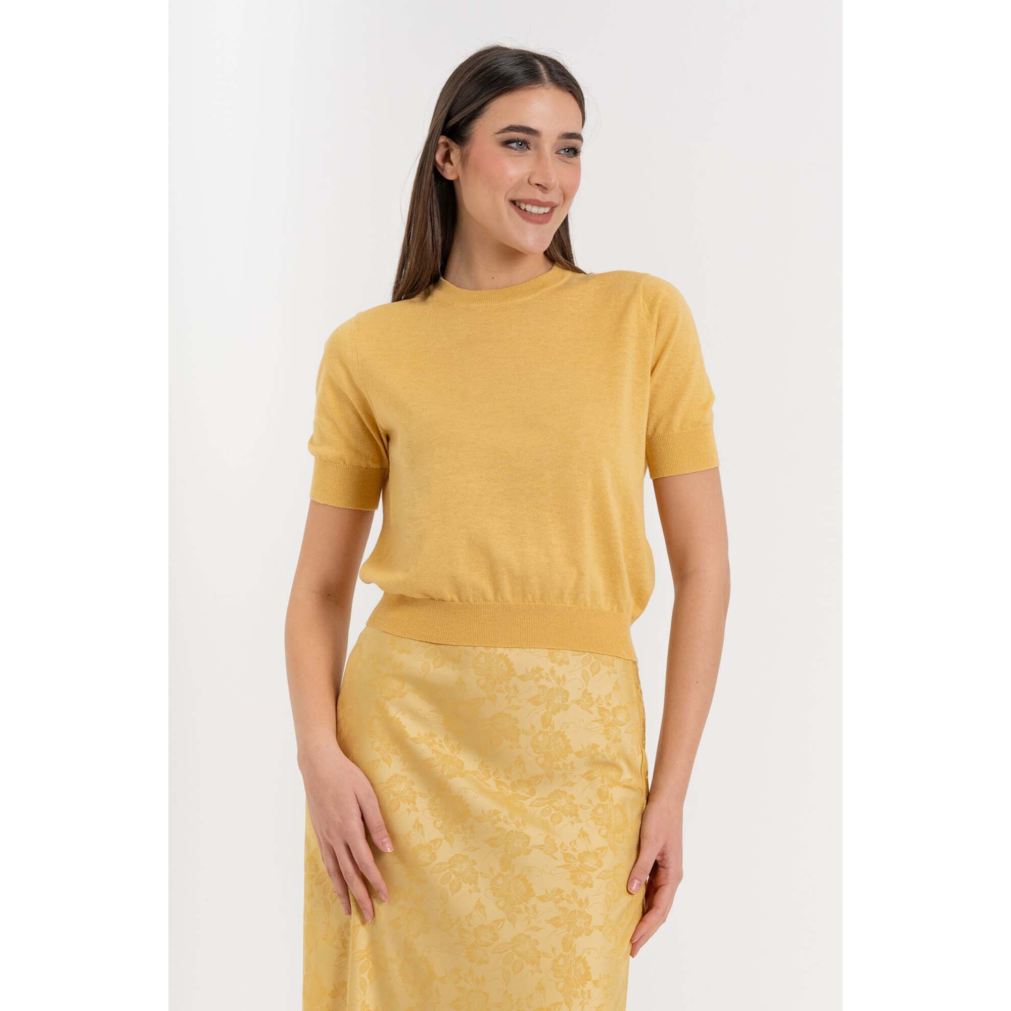 Kocca - Maglia a maniche corte in maglia rasata Donna