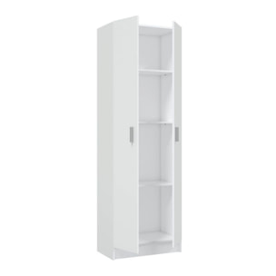 Armario multiusos 1 columna XL Blanco