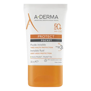Protect SPF50+ - Fluide Solaire Visage Invisible Pocket 30 ml