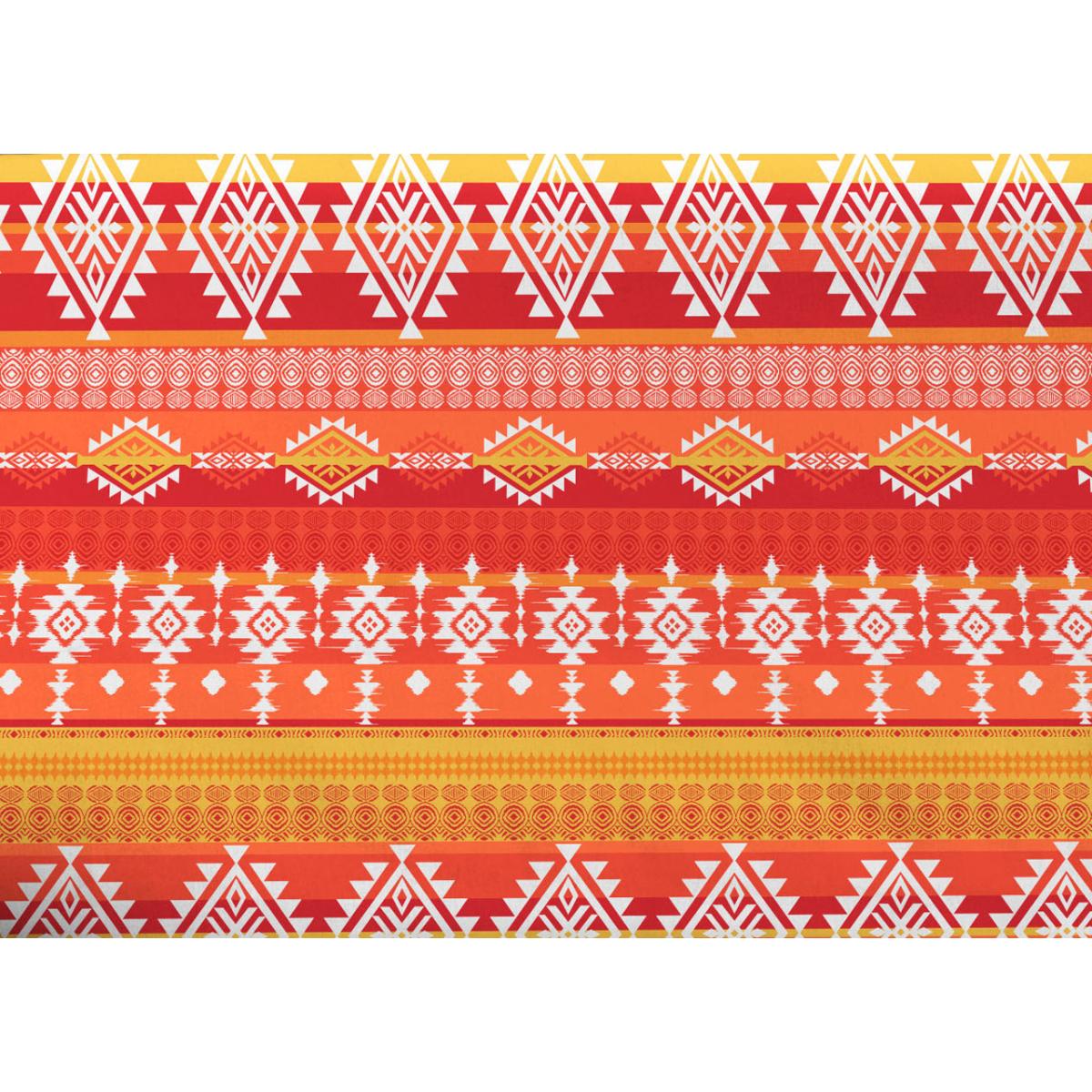 Telo Arredo Multiuso Copritutto 100% Cotone Incas Arancio