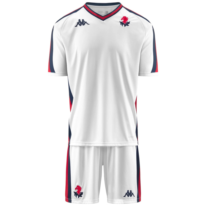 Completi Kappa Bambino Kombat Kit 2025 Genoa Bianco