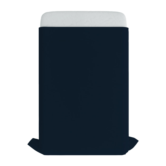 LENZUOLO SOPRA TINTA UNITA MAX COLOR, 100% COTONE - PIAZZA E MEZZA