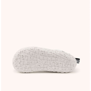 Zapatilla Barefoot Infantil Multideporte Blanca y Gris MUNICH MINI GLOSS 03