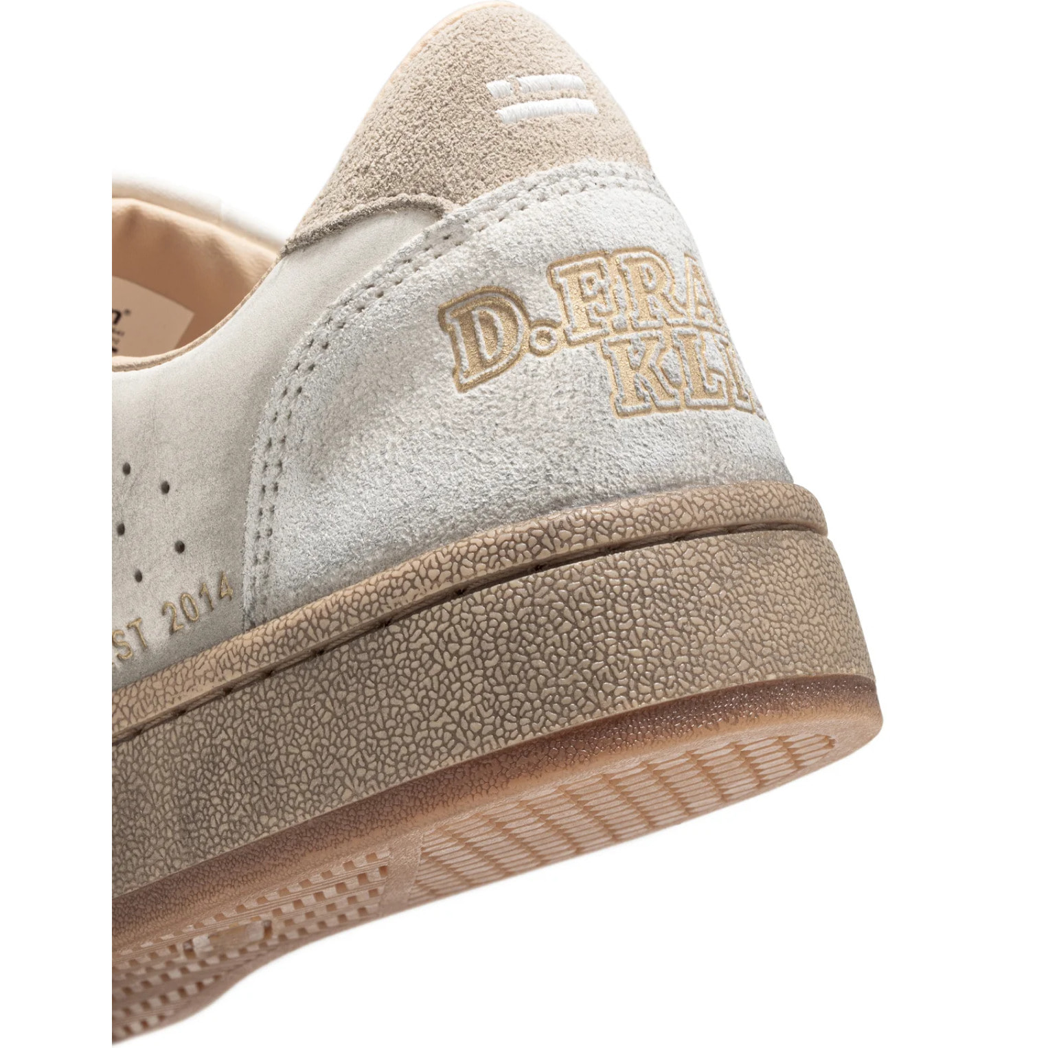 Zapatillas Unisex Play D en Blanco y Gris D.Franklin