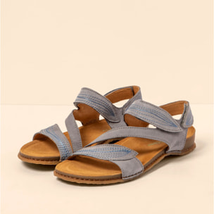 Sandalias N5810 NOBUCK LAVADO DENIM/PANGLAO color Denim
