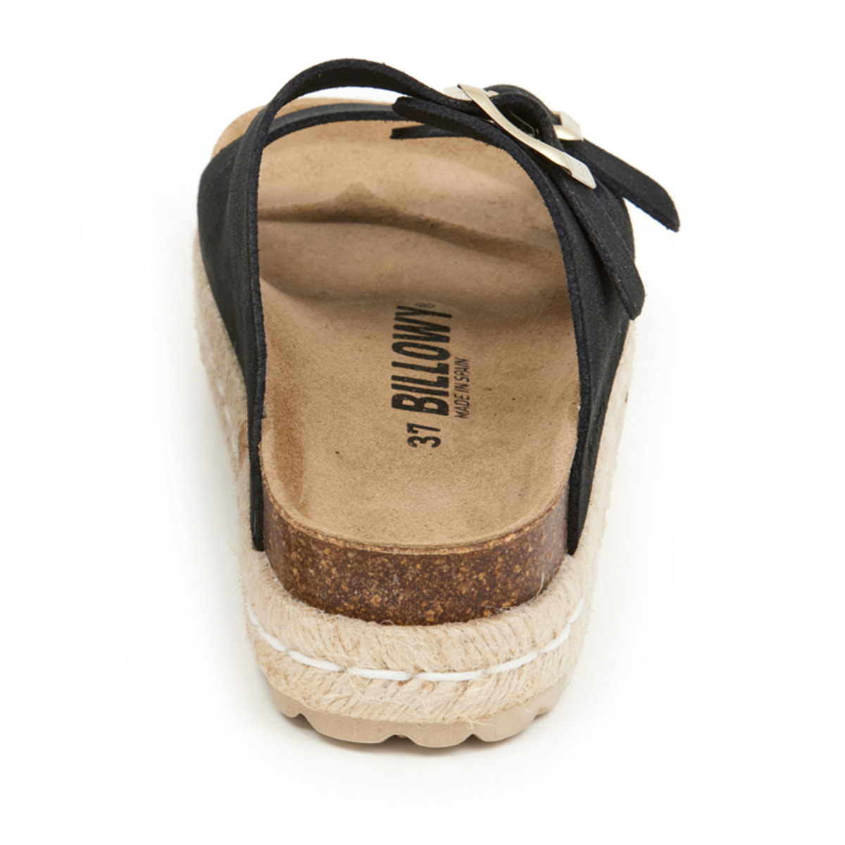 SANDALO CON ZEPPA BILLOWY NERO