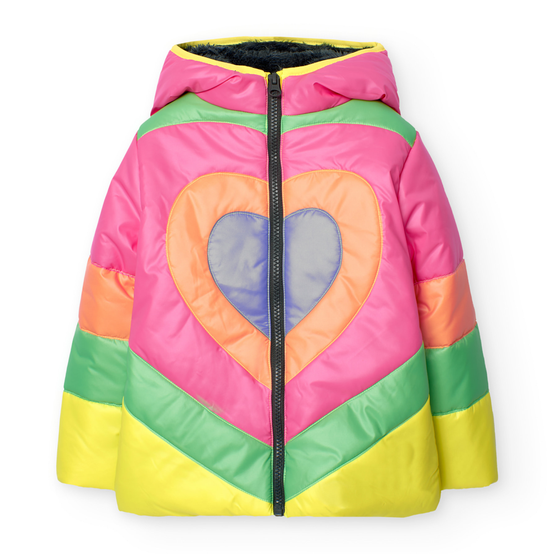 Parka tejido técnico de niña