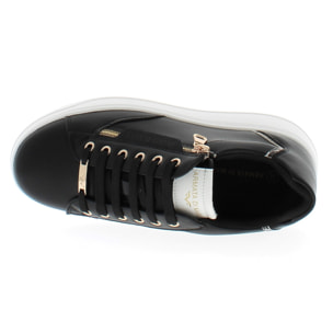 Armata di Mare Scarpe Donna Sneakers Basse con Soletta in Memory Foam AMD S61H23 Black Rock Gold