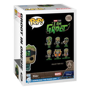 I Am Groot Funko Pop! Vinile Figura Groot in Pigiama con Libro 9 Cm