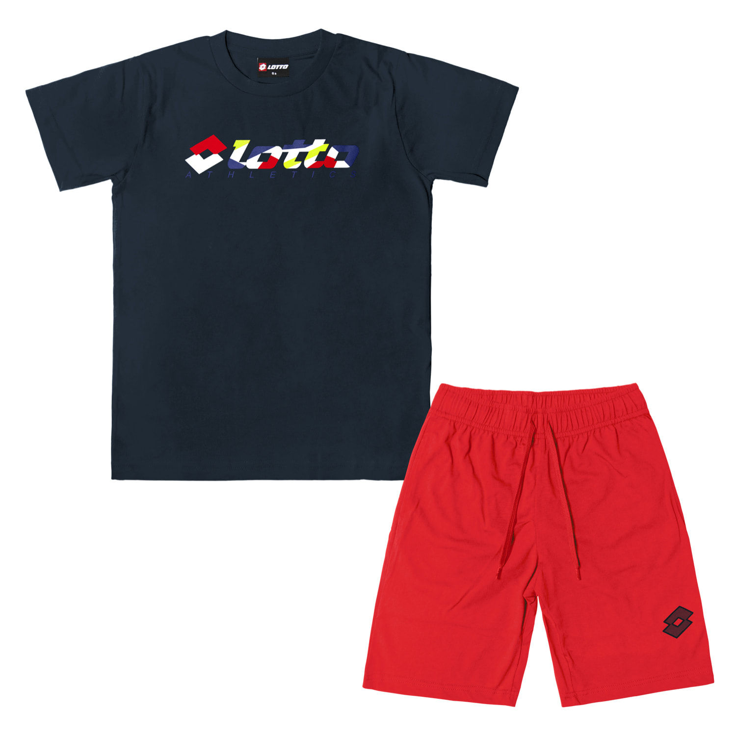 Completo Corto Bambino Ragazzo LOTTO Cotone