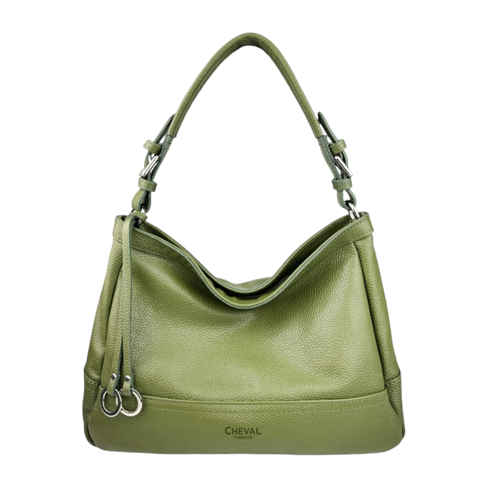 Bolso de Hombro Cheval Firenze Giuditta Verde Militar