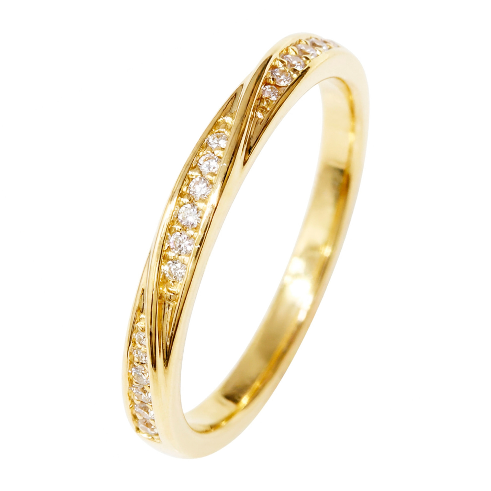 Anillo Frebal acabado oro amarillo 18k