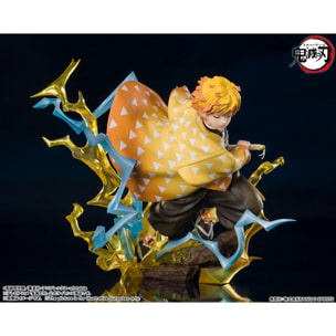 Demon Slayer FiguartsZero Statua Pvc Zenitsu Agatsuma Thunderclap & Flash 15 Cm Bandai