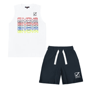 Completo Corto Ragazzo GIVOVA Cotone 8 / 16 Anni