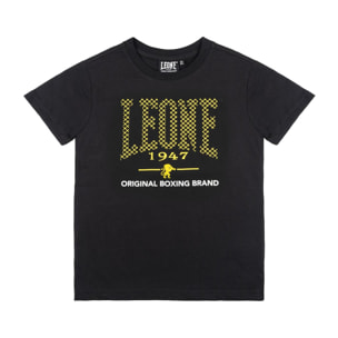 Camiseta de manga corta neón Leone 1947 para niños