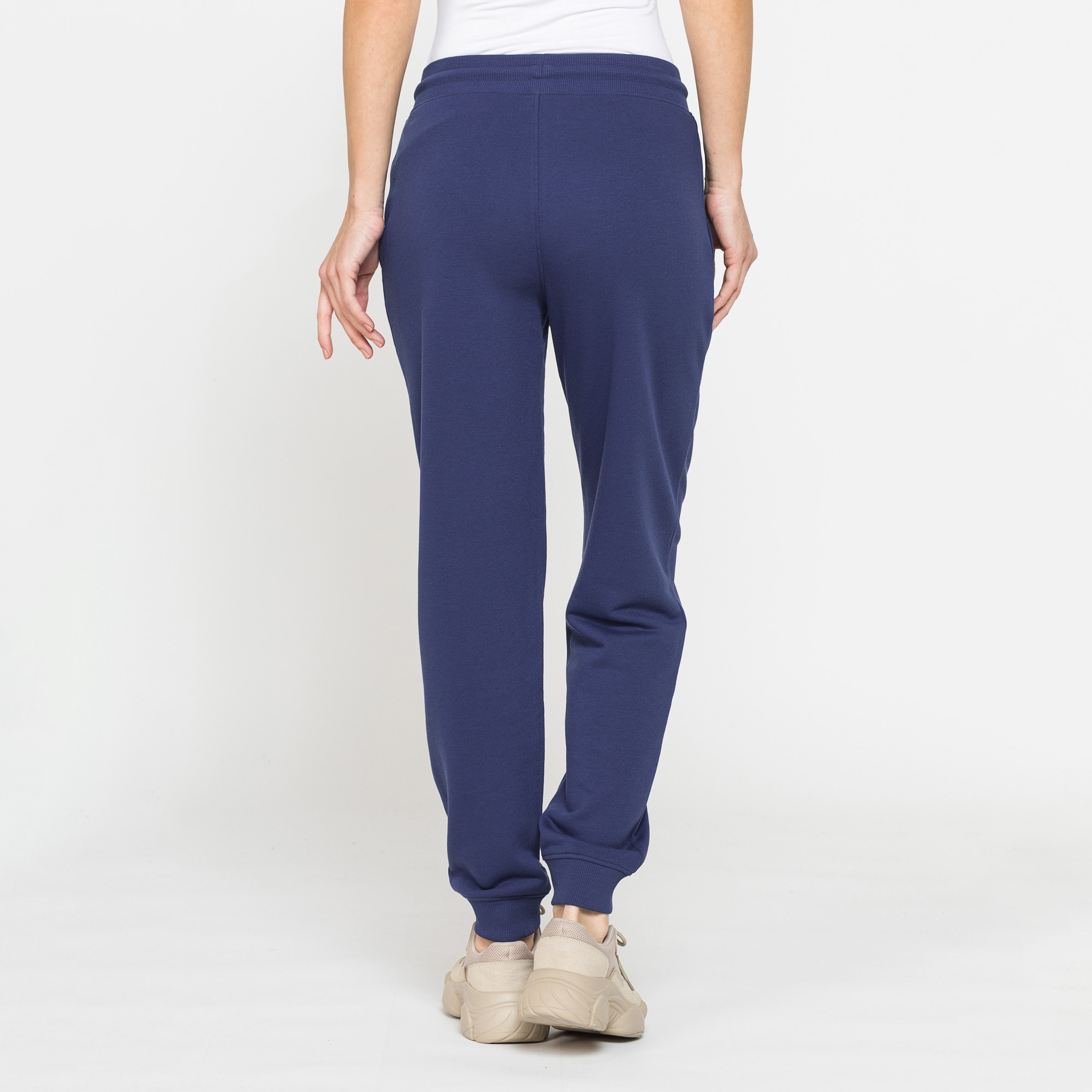 PANTALONI IN FRENCH TERRY CON TASCHE
