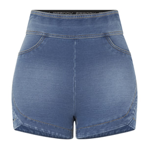 Jeggings N.O.W. skinny a vita alta super short