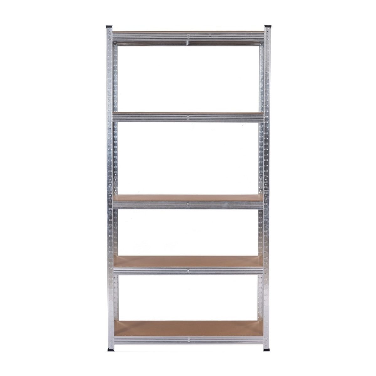 Scaffali in metallo 5 ripiani 150x75x30cm Set da 2