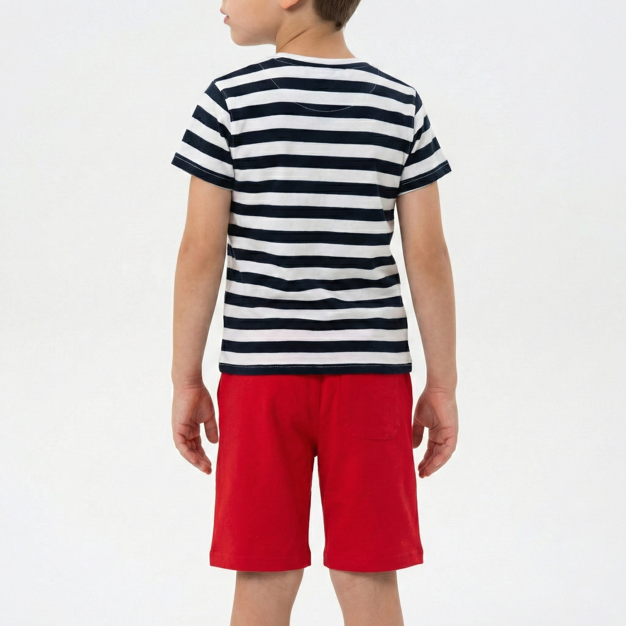 Set t-shirt e bermuda jersey