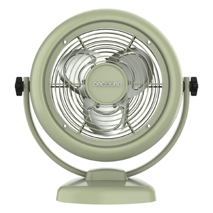 Cecotec Ventilateur de table EnergySilence 800 RetroDesk Green