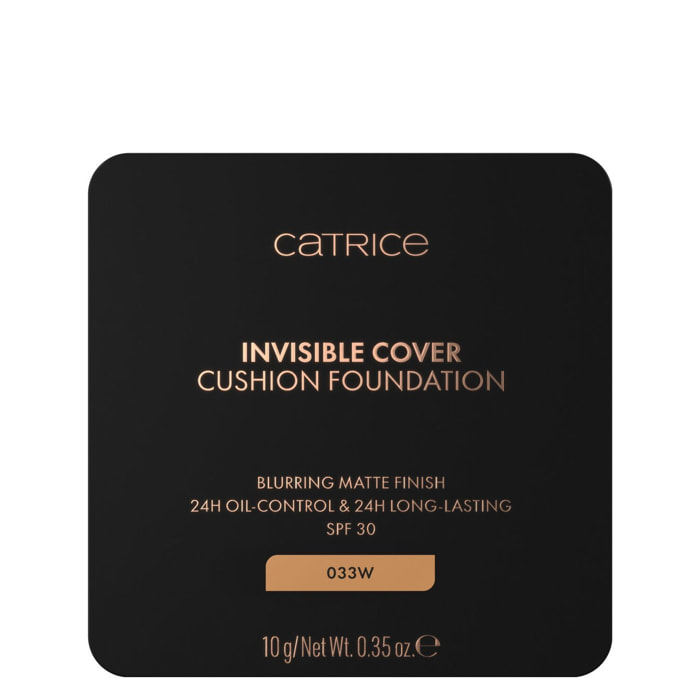 Invisible Cover Cushion Foundation - Fond de Teint Fini Mat à Effet Flouteur Tenue 24h