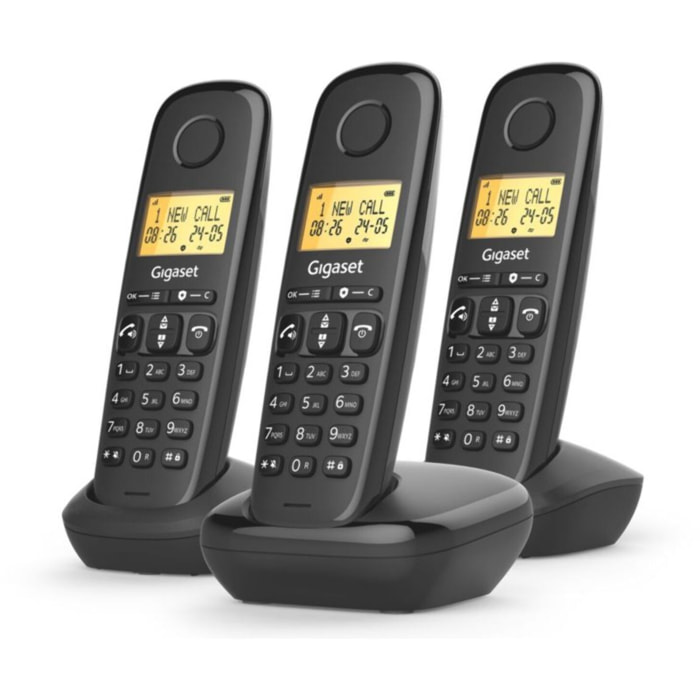 Téléphone sans fil GIGASET BASIC 100 TRIO