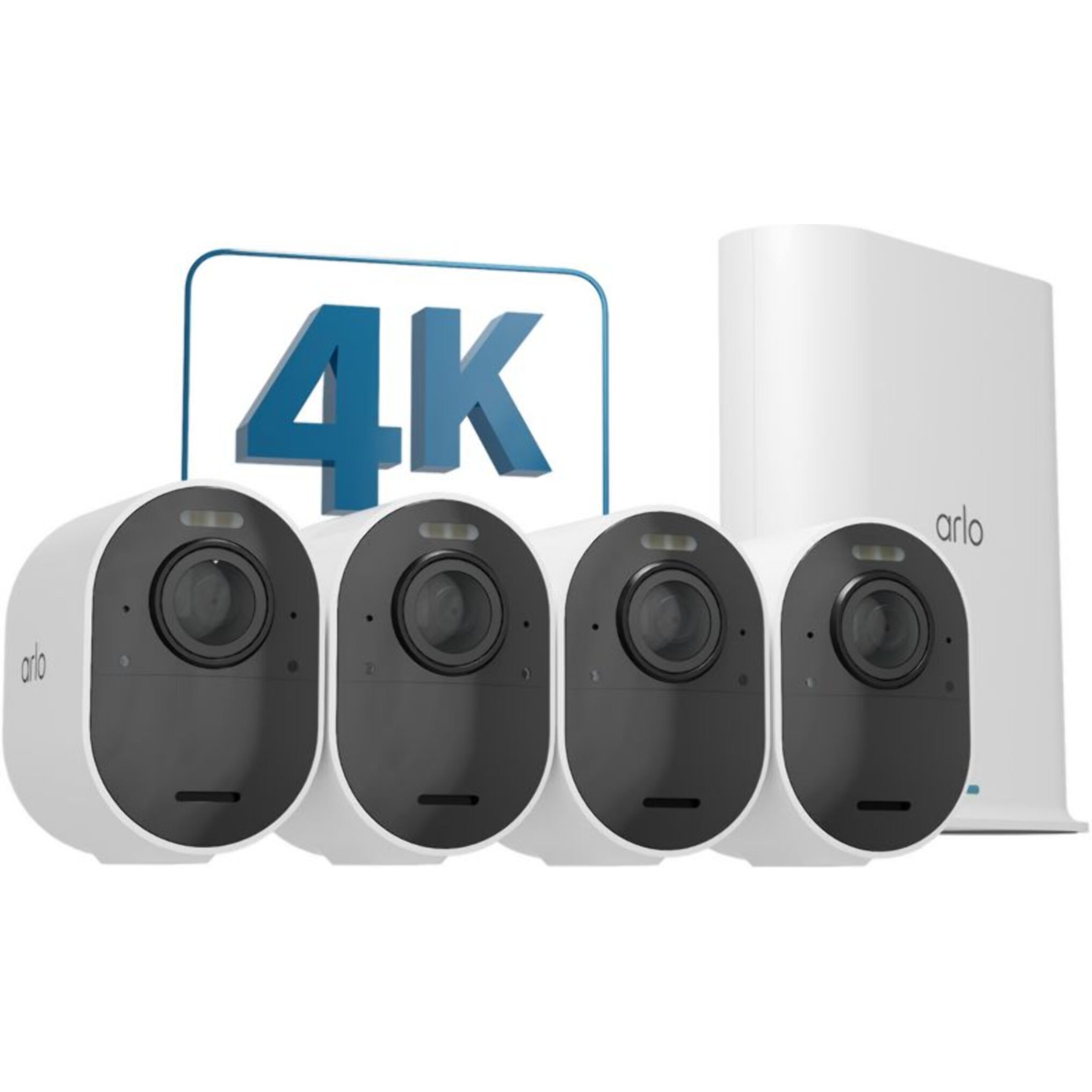 Caméra de surveillance ARLO 4 caméras extérieures blanches Ultra 2