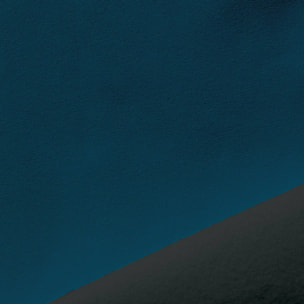 Rideau thermique occultant 100% doublure polaire - Bleu Paon